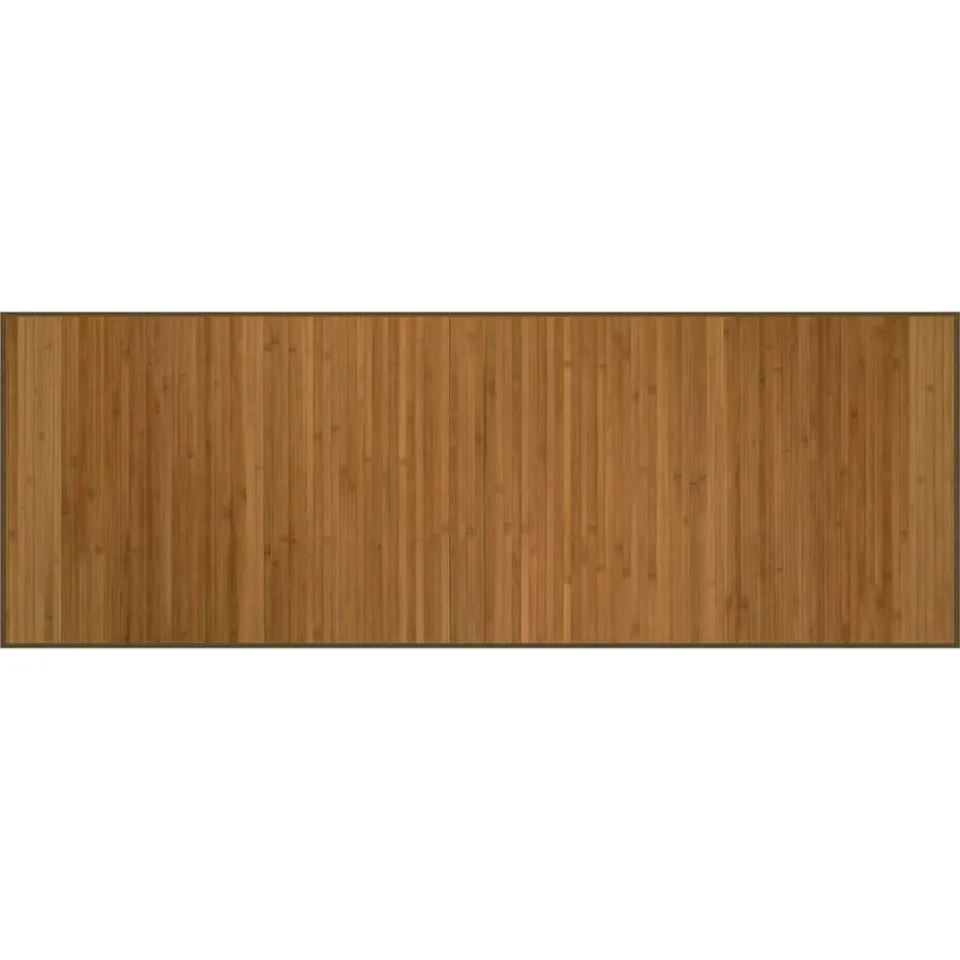 vidaXL Vloerkleed rechthoekig 70x200 cm bamboe bruin, foto 3