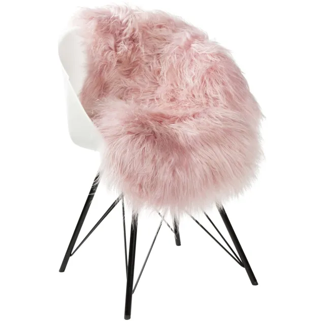 Dyreskinn Schapenvacht IJslands - Roze - 100 x 65cm