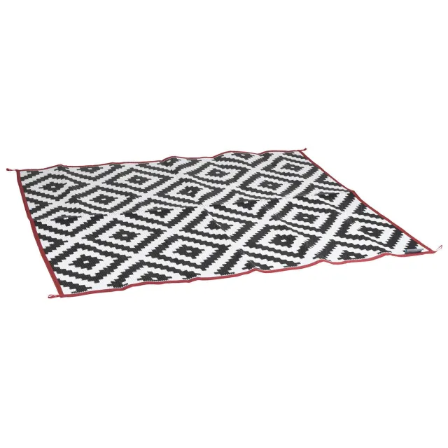 Bo-Camp buitenkleed (200x180 cm) (200x180 cm) Zwart/wit