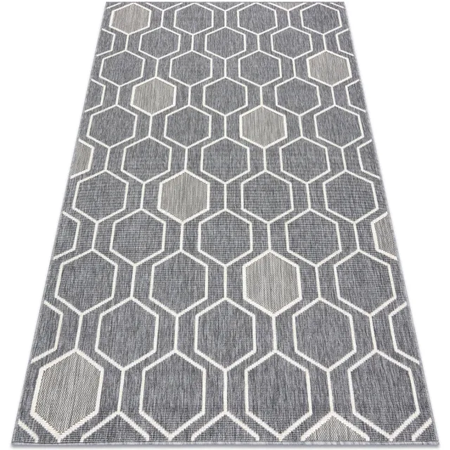 RUGSX Kleden Rugsx Tapijt Sisal SPRING 20404332 Zesho grijskleuring 80x150 cm