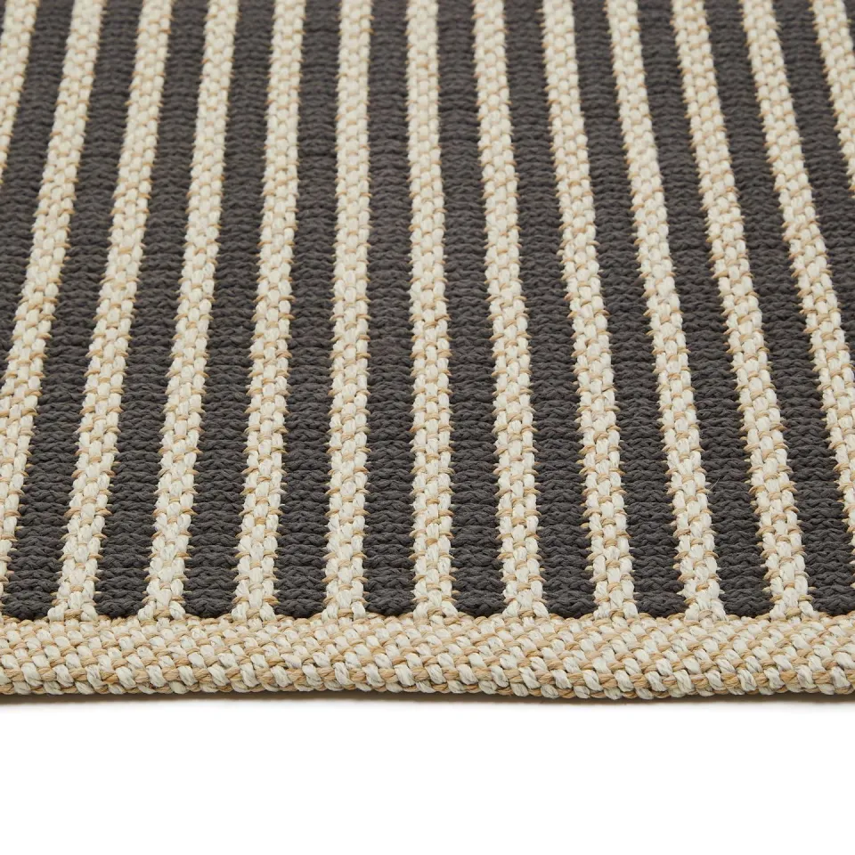 Kave Home Vloerkleed 'Satanca' 160 x 230cm, kleur Donkergrijs, foto 3