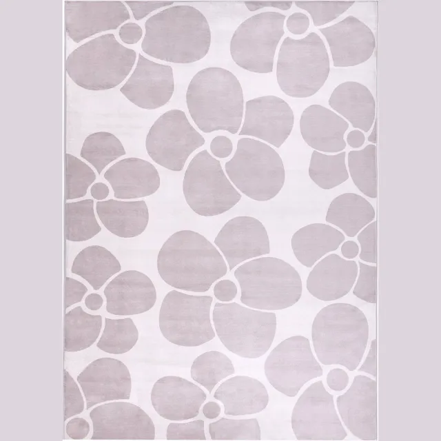 Beliani AKYAKA - Vloerkleed - Beige - Stof