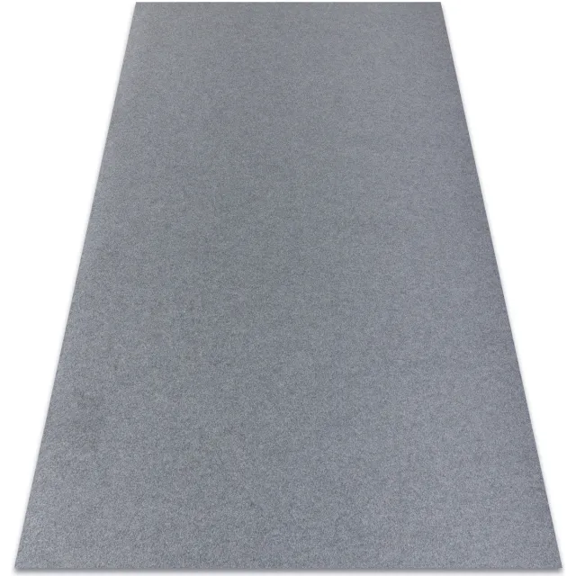 RUGSX Kleden Rugsx Tapijt met rubber bekleed RUMBA 1809 éénkleurig 120x200 cm Grijs