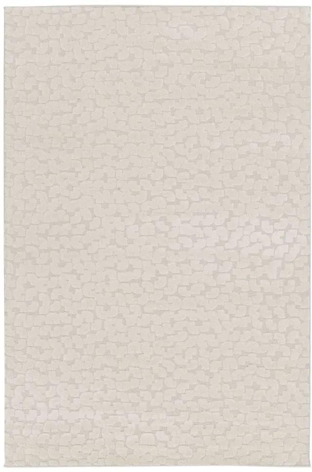 Paon Brillant Design vloerkleed - Relief Tesselle ivoor