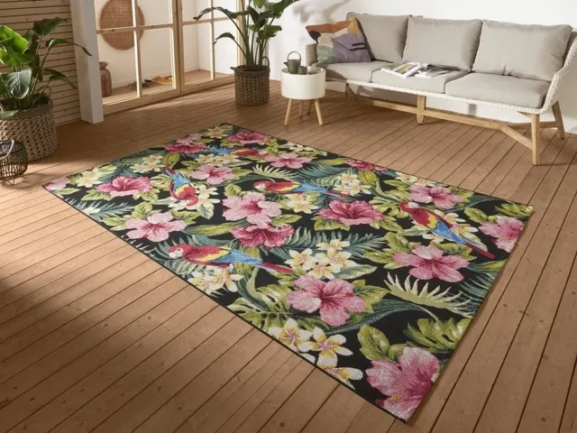 flycarpets Flair Binnen & Buitenkleed Vloerkleed Tropical Feeling - Multi