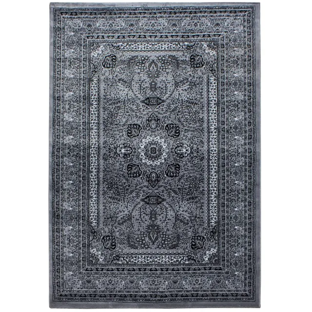 Dutch XXL Perzisch Tapijt | Marrakesh | Medaillon | Grijs | 200x290 cm