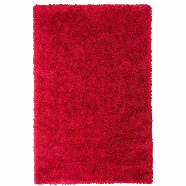 Beliani CIDE - Shaggy vloerkleed - Rood - Polyester, foto 3