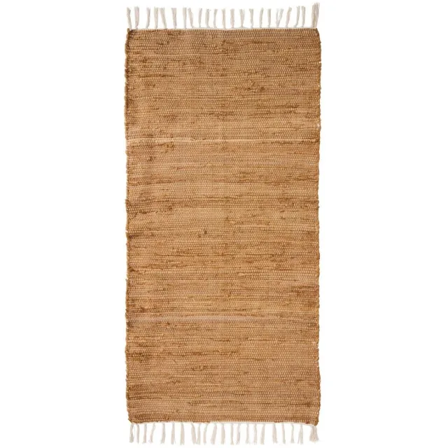 Ib Laursen Vloerkleed 60x120 cm - Katoen - Clay (Rood-Bruin) klei