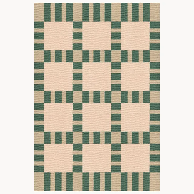 Layered Handgeweven juten vloerkleed Evelina Kroon Kleurrijk