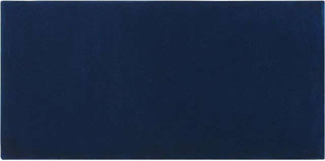 Beliani GESI - Laagpolig vloerkleed - Marineblauw - Viscose