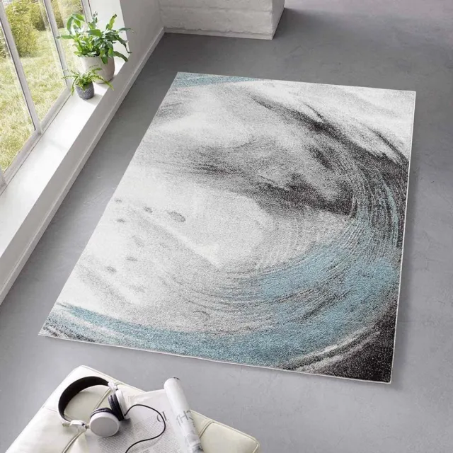 TrueWeave Modern vloerkleed - Axis blauw
