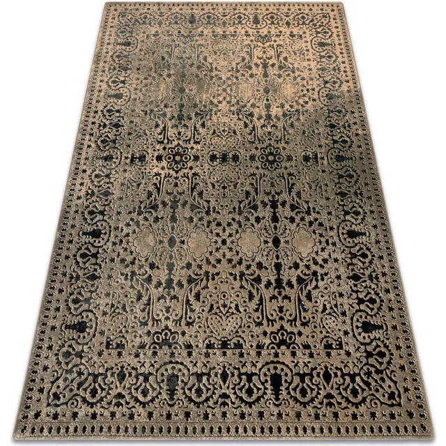 RUGSX Kleden Rugsx Wollen vloerkleed SUPERIOR Perona Frame, ornament, 200x300 cm Groen