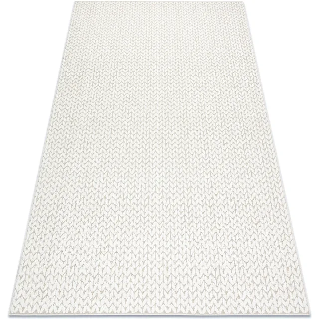 RUGSX Kleden Rugsx Tapijt SPRING 20467558 Zilverspar chevron Sisal 80x150 cm Beige