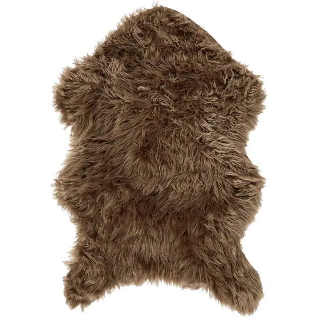 Kwantum Furdilly vloerkleed taupe