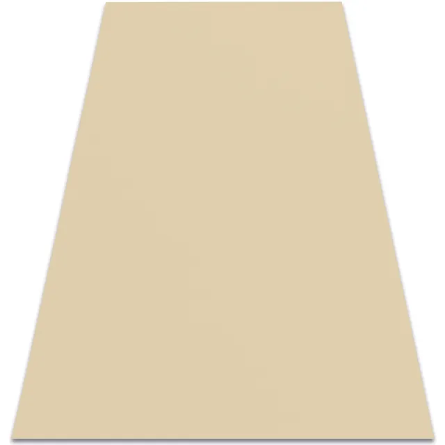 RUGSX Kleden Rugsx Tapijt met rubber bekleed RUMBA 1963 éénkleurig 70x200 cm Beige