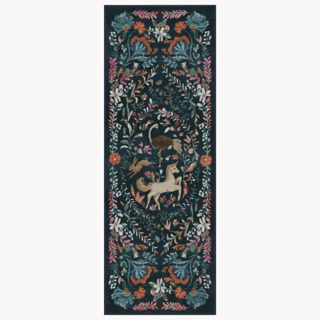 Ruggable Wasbare laagpolige loper Dreamweaver by Iris Apfel Kleurrijk