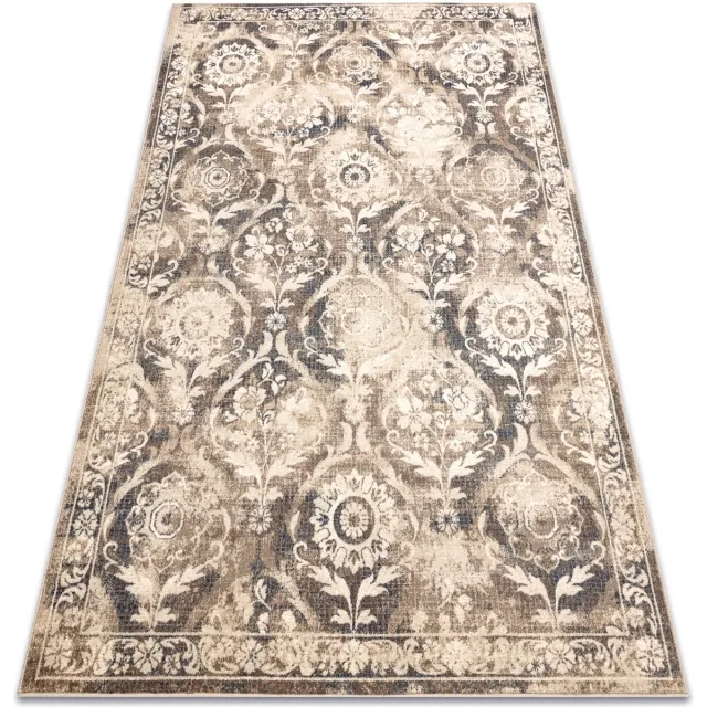 RUGSX Kleden Rugsx Wollen tapijt NAIN Ornament vintage 7601/50977 be Beige