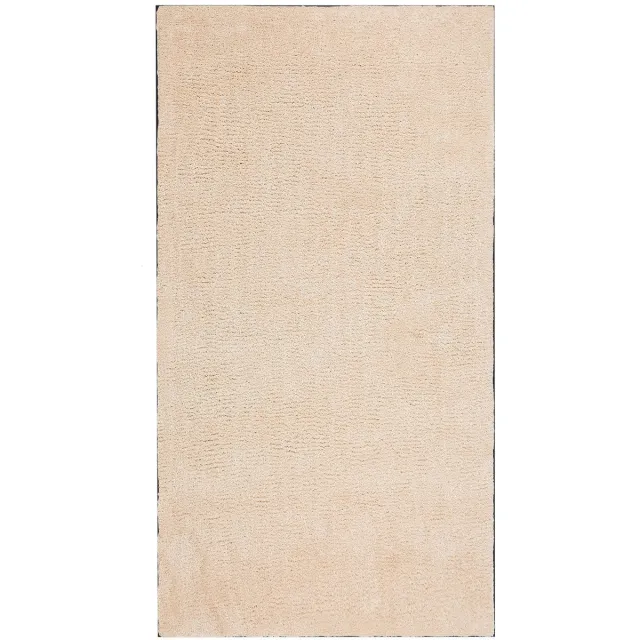 Beliani DEMRE - Shaggy vloerkleed - Lichtbeige - Polyester