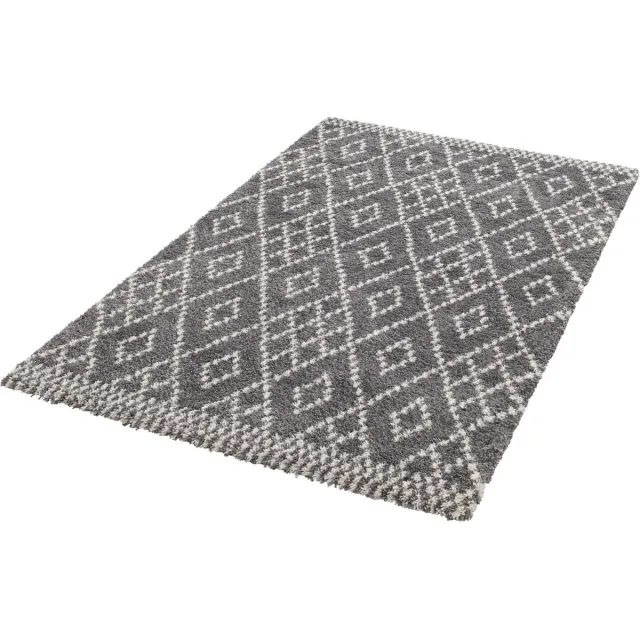 Mint rugs Design vloerkleed - Chess crème/grijs 120x170
