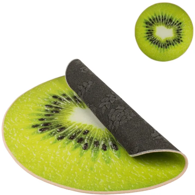 Out of the Blue Vloerkleed Kiwi rond 80 cm Meerkleurig