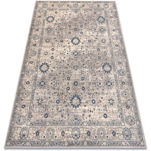 RUGSX Kleden Rugsx Wollen tapijt NAIN Ornament, frame, 7586/51635 bei 120x170 cm Beige