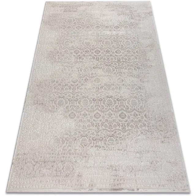 RUGSX Kleden Rugsx Tapijt AURA J1361 crème - Lijst, ornament 140x190 cm Beige