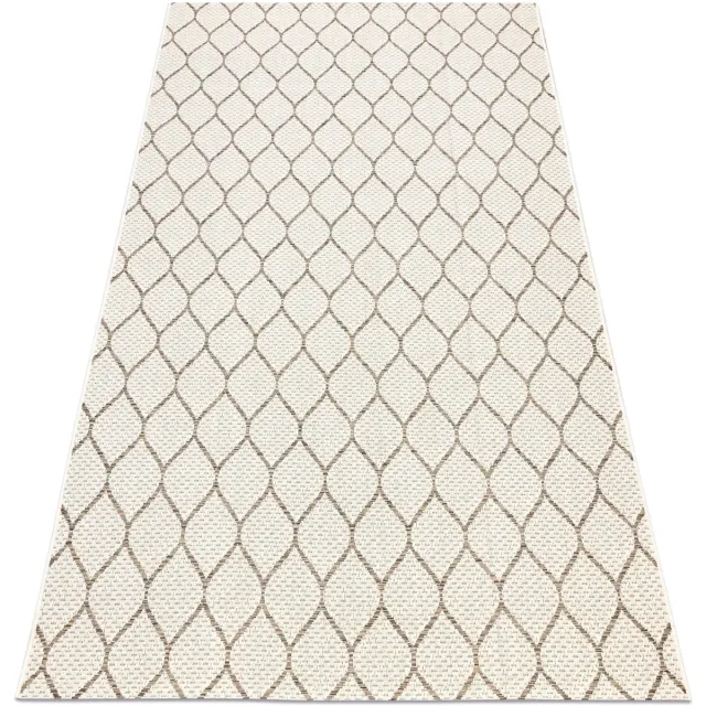 RUGSX Kleden Rugsx Sisal tapijt SISAL BOHO 46211061 klaver geruite 200x290 cm Beige