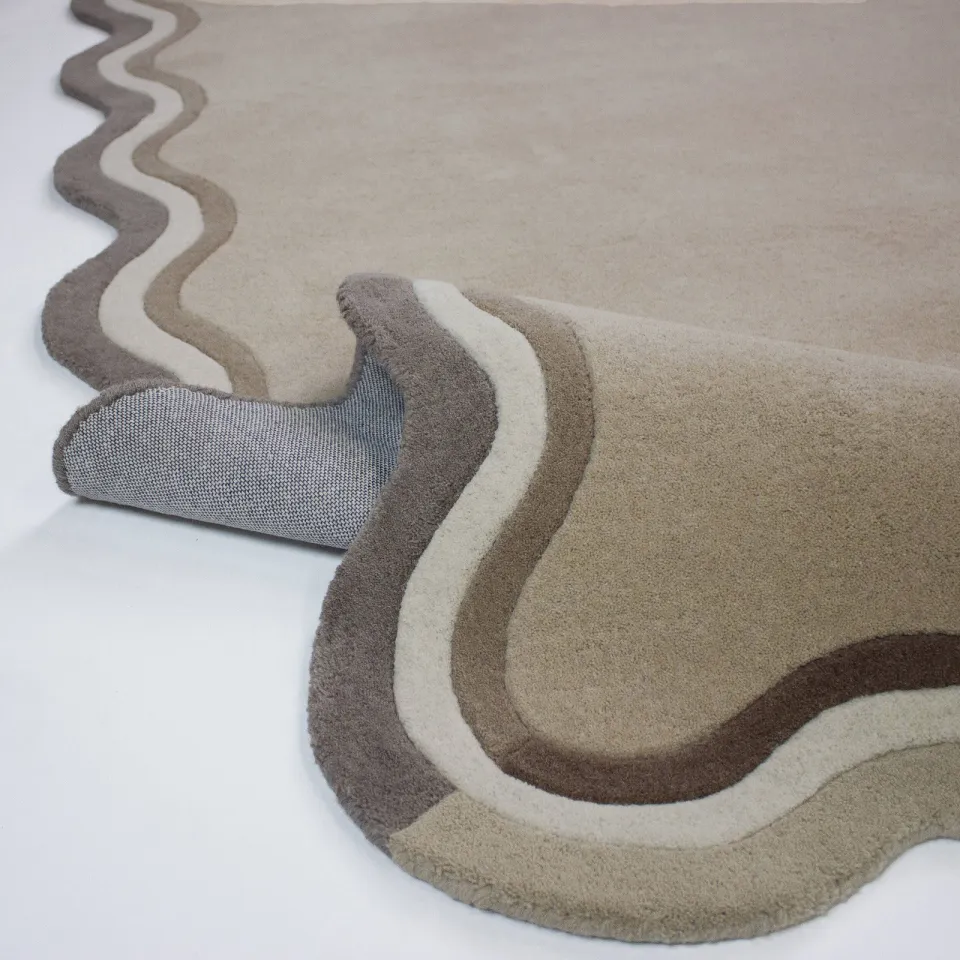 Flair Rugs Leo Scallop Border vloerkleed ivoor, foto 4