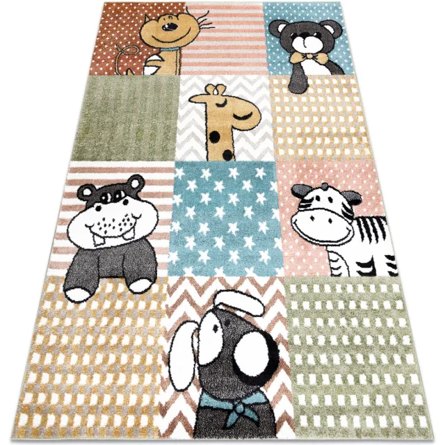 RUGSX Kleden Rugsx Tapijt FUN Pets voor kinderen, dieren multi 160x220 cm Multicolour
