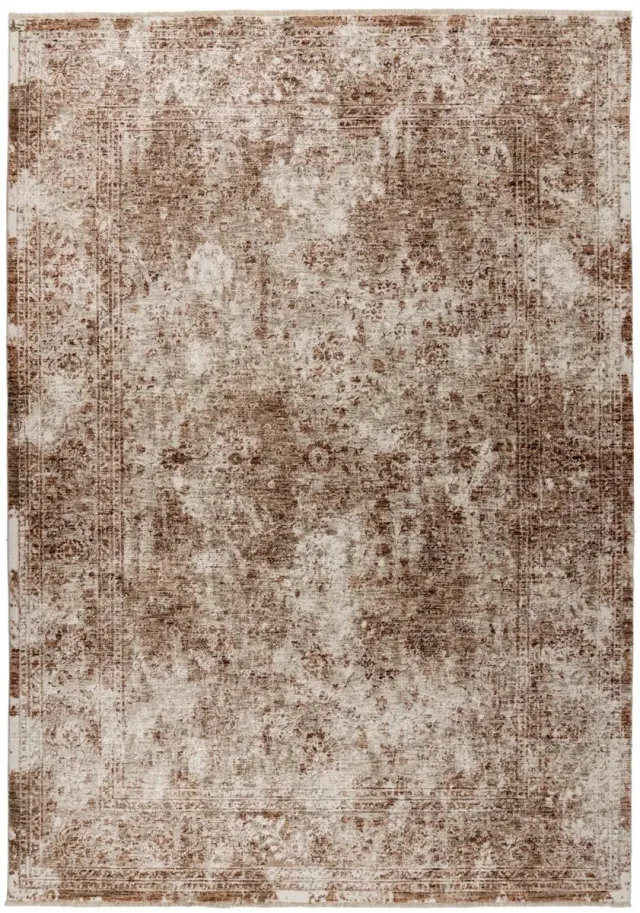 Dutch XXL Vintage Vloerkleed | Tapijt | Amora | Ornamenteel | Peach