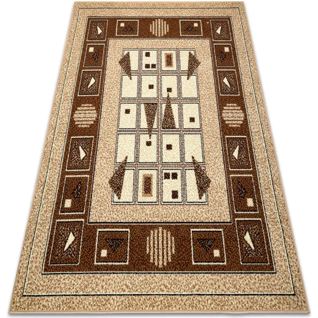 RUGSX Kleden Rugsx Tapijt BCF Morad DZETA geometrisch, Klassiek - 160x220 cm Beige
