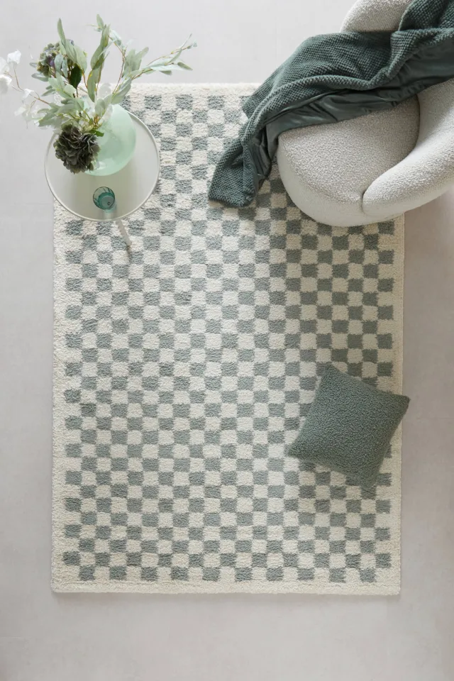 NOUS Living Teun vloerkleed groen, foto 2