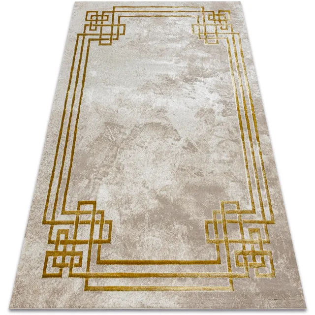 RUGSX Kleden Rugsx BLISS Z203AZ137 tapijt crème / goud - 160x220 cm Beige