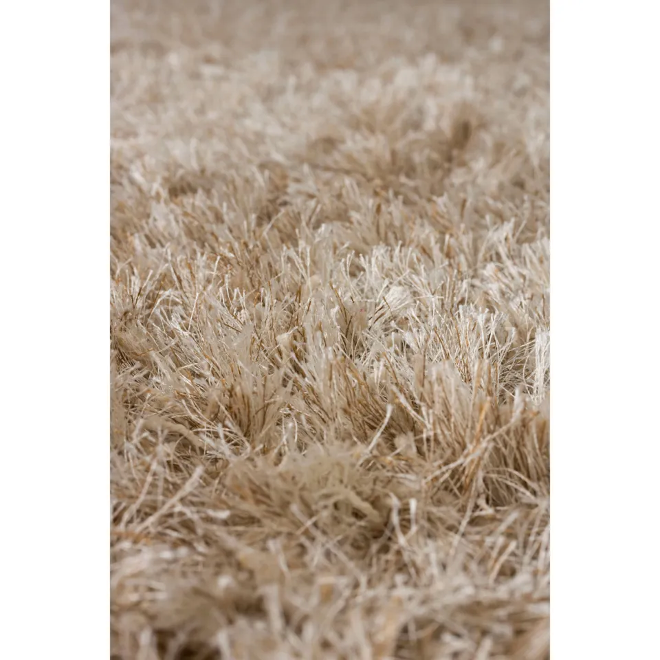 Dutchbone Hairy hoogpolig vloerkleed beige, foto 4