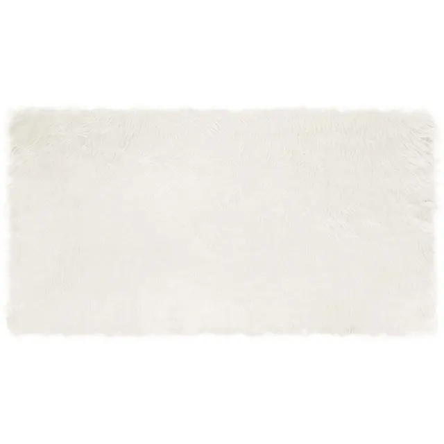 vidaXL Tapijt - van - imitatie - schapenvacht - TAFALLA - Wit - 80 - x - 150 - cm