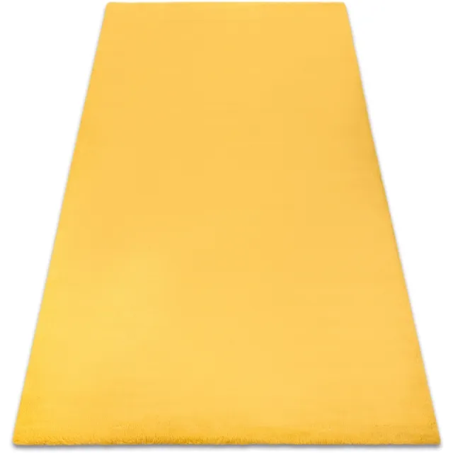 RUGSX Kleden Rugsx Tapijt BUNNY goud IMITATIE konijnenvacht 120x170 cm