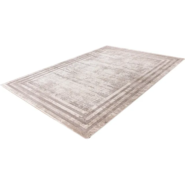 Lalee Pierre Cardin Paris - Vintage - Super zacht - Shinny - 3D - Vloerkleed – hotel sjiek - design tapijt fraai – Karpet - Taupe beige