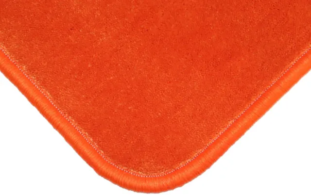 Prima Luxe - Vloerkleed - Naast bed/bank - Warme voeten - Loper - Britt - oranje - 38x140cm