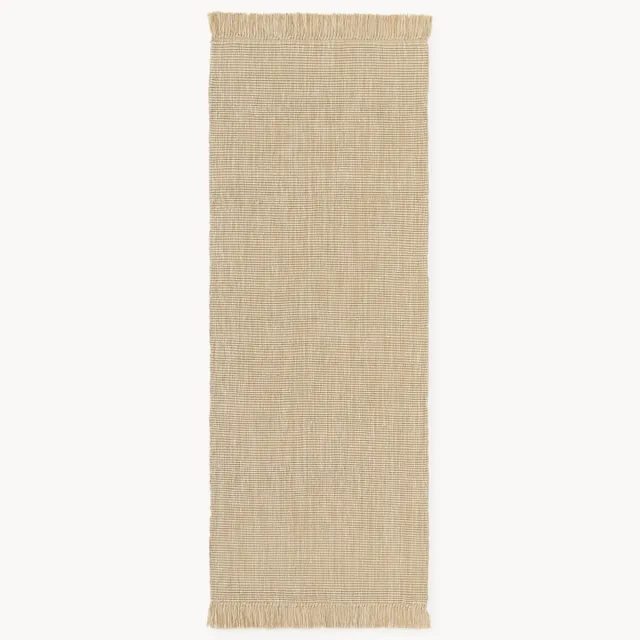 Westwing Collection Handgeweven in- & outdoor loper Sumit Beige