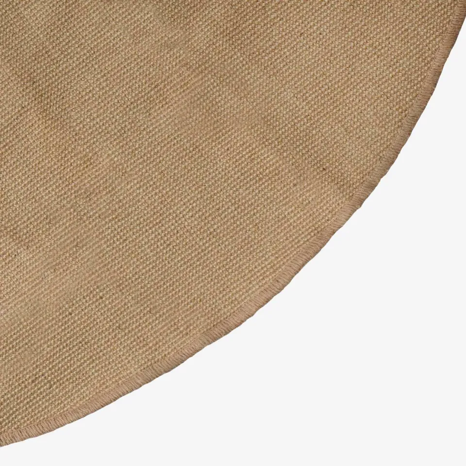 vidaXL Vloerkleden Naturel Ø 150 cm Jute, foto 4