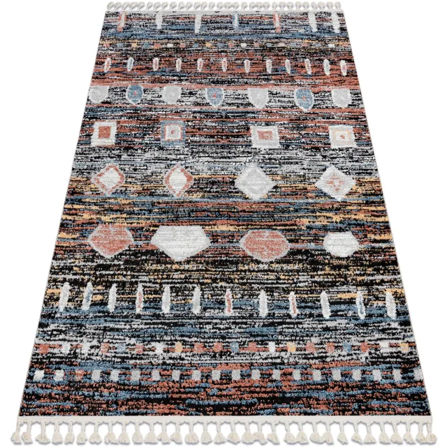 RUGSX Kleden Rugsx Tapijt modern BELLE BR36A zwart / roze