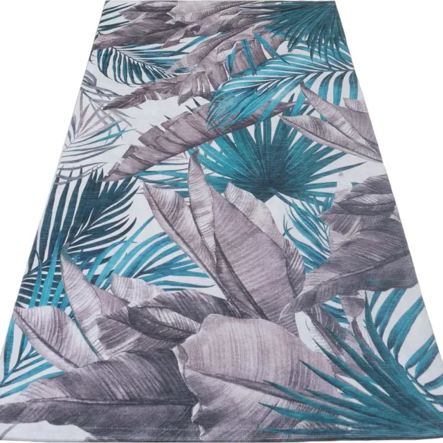 Veer Carpets Vloerkleed Palm Green - Laagpolig Vloerkleed – Botanisch / Tropisch Design, foto 3