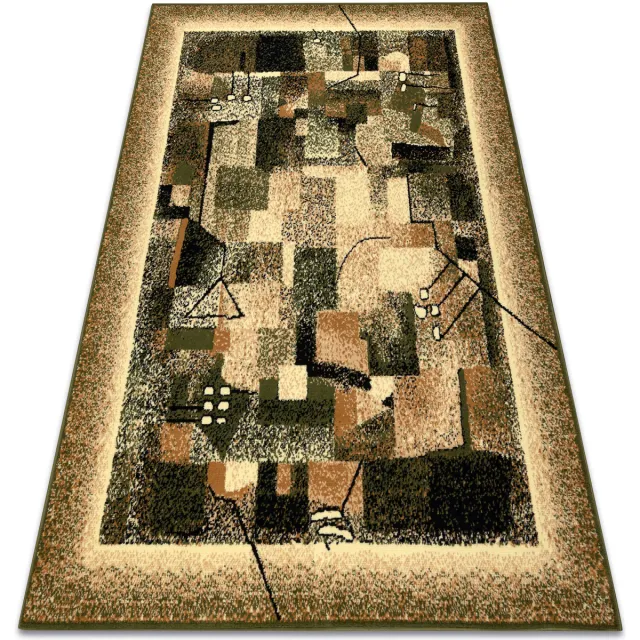 RUGSX Kleden Rugsx Tapijt BCF Morad IMPRESJA Klassiek - olijfgroen 80x150 cm