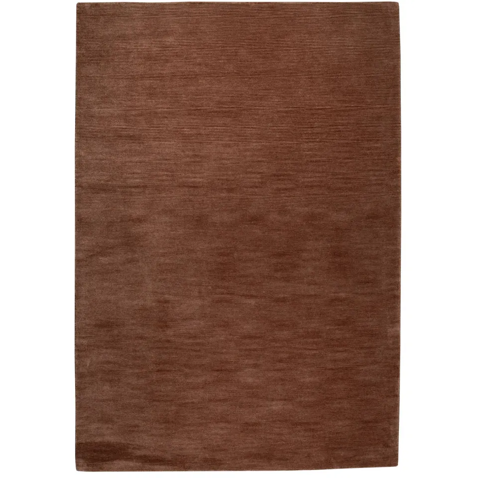 Zuiver Luwte vloerkleed terracotta