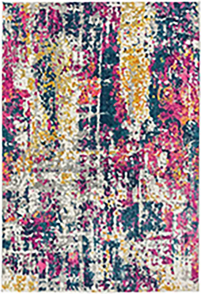 Eazy Living Easy Living - colt-abstract-multi Vloerkleed - Rechthoek - Laagpolig Tapijt - Modern - Meerkleurig