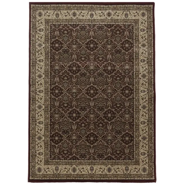 Dutch XXL Perzisch Tapijt | Kashmir | Kader | Rood | 160x230 cm