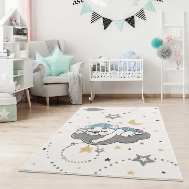OmidCarpets.BE Beige Tapijt Laagpolig Vloerkleed Koho Beige Essence - 80x300cm- Modern - Woonkamer - Salon - Slaapkamer - Eetkamer