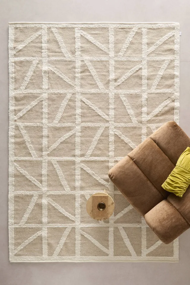 NOUS Living Sido wollen vloerkleed naturel, foto 2