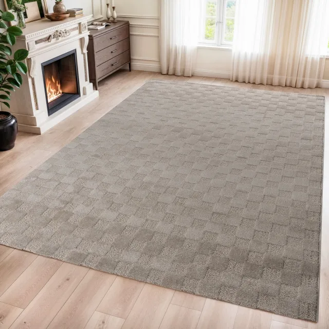 Muratap Vivant Chesterfield - Vloerkleed Laagpolig Effen - Beige