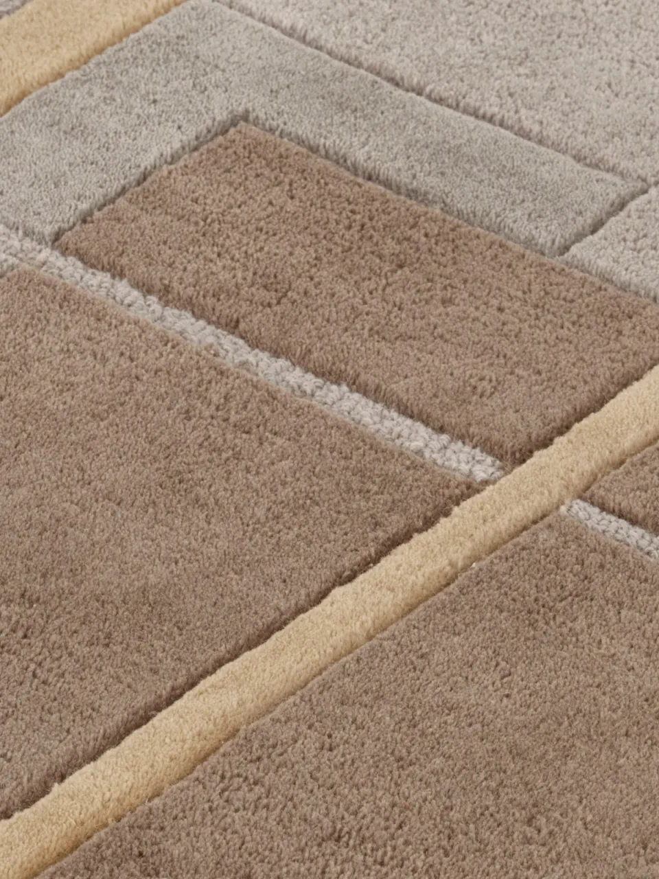 hoogpolig vloerkleed grijs, foto 3